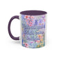 Bespattered Facade May All Your Delulu Come Trululu Pastel Floral Mug | Four Colors | 11oz or 15oz