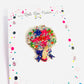 Bouquet of Flowers Brooch by Rosie Rose Parker