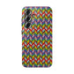 Bespattered Facade Rainbow Chevron Tiles Impact-Resistant Case