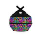 Bespattered Facade Candy Coated Neon Leopard Backpack