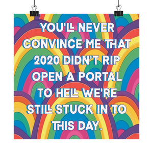 Bespattered Facade "Portal to Hell" Giclée Archival Matte Paper Prints