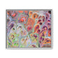 Bespattered Facade Dragon Scales Framed Canvas Art Print | 3 Frame Colors | Multiple Sizes
