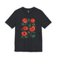 Red Roses Bella Canvas Unisex Jersey Short Sleeve Tee
