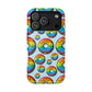 Bespattered Facade Rainbow Sprinkle Donut Impact-Resistant Case