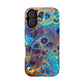 Bespattered Facade Intergalactic Rainbow Impact-Resistant Case