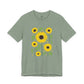 Sunflowers Bella Canvas Unisex Jersey Short Sleeve Tee