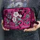 Baneful Botany Velvet Cosmetic Bag