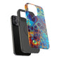 Bespattered Facade Intergalactic Rainbow Impact-Resistant Case