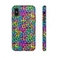 Bespattered Facade Candy Coated Neon Leopard Tough Case