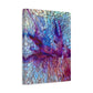 Bespattered Facade Resin Petri Macro Photograph Stretched Matte Canvas Art Prints | Multiple Sizes
