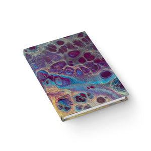 Bespattered Facade Bejeweled Hardcover Notebook - Lined Pages