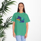 Bespattered Facade Rainbow Ally Gator Colorful LGBTQ+ Pride Premium Unisex Comfort Colors Garment Dyed 100% Cotton T-Shirt
