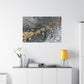 Bespattered Facade You're Golden Stretched Matte Canvas Art Prints | Multiple Sizes