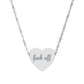 CUSTOM Engraved Personalized Heart Necklace