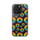 Bespattered Facade Rainbow Sprinkle Donut Clear Case