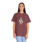 Bespattered Facade Rainbow Doodles Snake Premium Unisex Comfort Colors Garment Dyed 100% Cotton T-Shirt