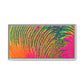 Bespattered Facade Neon Puddle Framed Canvas Art Print | 3 Frame Colors | Multiple Sizes