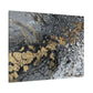 Bespattered Facade You're Golden Stretched Matte Canvas Art Prints | Multiple Sizes