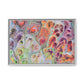 Bespattered Facade Dragon Scales Framed Canvas Art Print | 3 Frame Colors | Multiple Sizes