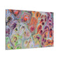 Bespattered Facade Dragon Scales Stretched Matte Canvas Art Prints | Multiple Sizes