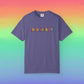 Bespattered Facade Rainbow Bubble Indoorsy Colorful Premium Unisex Comfort Colors Garment Dyed 100% Cotton T-Shirt