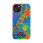 Bespattered Facade Rainbow Impact-Resistant Case