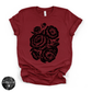 Black Roses Tee | Gothic Floral Graphic T-Shirt