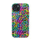 Bespattered Facade Candy Coated Neon Leopard Impact-Resistant Case