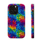 Bespattered Facade Rainbow Pixels MagSafe Tough Case