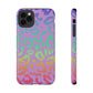 Bespattered Facade Rainbow Leopard Impact-Resistant Case