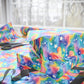 Bespattered Facade Rainbow Sky Wrapping Paper | Three Sizes | Glossy or Matte