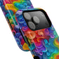 Bespattered Facade Rainbow Swirls MagSafe Tough Case