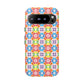 Bespattered Facade Geometric Rainbow Mosaic Tough Case
