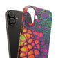 Bespattered Facade Neon Butterfly Snap Case