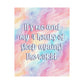 Bespattered Facade "Me and My 4 Hrs. of Sleep Against the World" Giclée Archival Matte Paper Prints