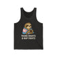 Trans Rights & Nap Fights – Cute Sloth Unisex Jersey Tank Top | LGBTQIA+ Pride Shirt
