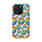Bespattered Facade Rainbow Sprinkle Donut Impact-Resistant Case
