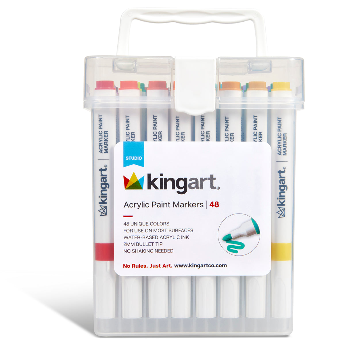 Acrylic Paint Markers 48 Colors