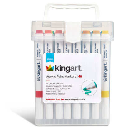 Acrylic Paint Markers 48 Colors