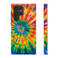 Bespattered Facade Rainbow Tie Dye Tough Case
