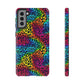 Bespattered Facade Rainbow Animal Print Tough Case