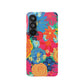 Bespattered Facade Bold Florals Snap Case