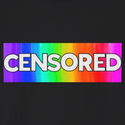 Bespattered Facade Censored Unisex Softstyle T-Shirt