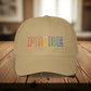 Bespattered Facade Rainbow LGBTQ+ Pride Embroidered Hat | 10 Colors