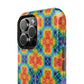 Bespattered Facade Trippy Rainbow Impact-Resistant Case