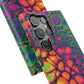 Bespattered Facade Neon Butterfly Snap Case