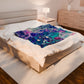 Bespattered Facade Galaxy Velveteen Plush Blanket | 3 Sizes