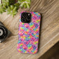 Bespattered Facade Rainbow Graffiti Hearts Impact-Resistant Case