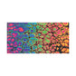 Bespattered Facade Neon Goodness Stretched Matte Canvas Art Prints | Multiple Sizes