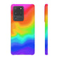 Bespattered Facade Rainbow Heat Map Snap Case